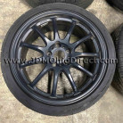 JDM WORK Emotion 11R 18" 5x114 Wheel and Tire Set 
